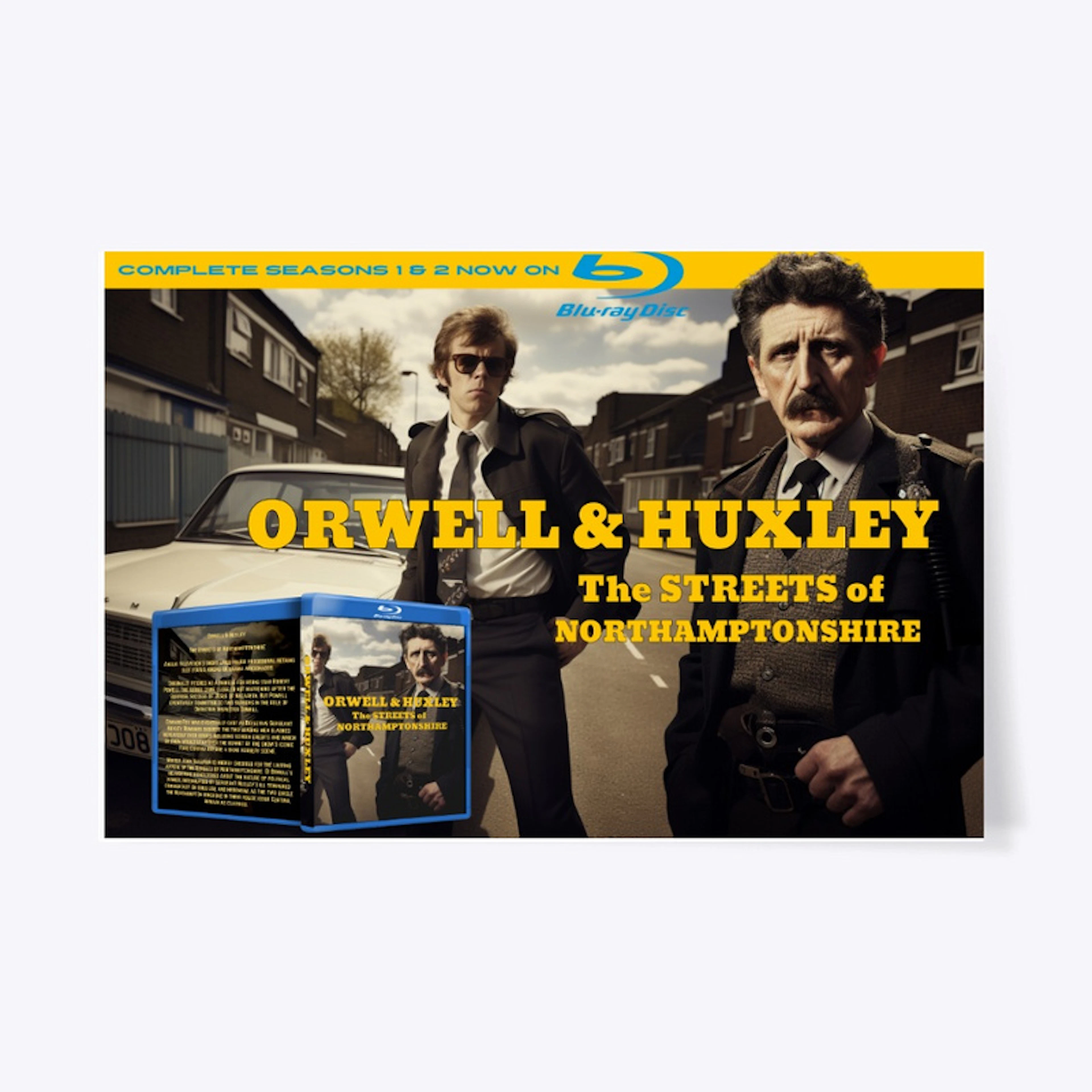 Orwell & Huxley poster